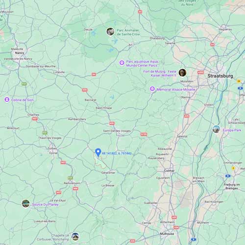 google maps chaponost